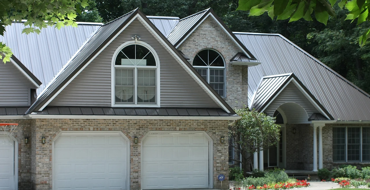 Metal roof